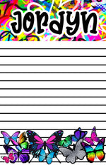 Butterfly Custom Notepad