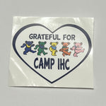 Sample Sale - Camp IHC - Grateful for Dancing Bears Decal