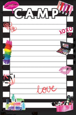 Make Up Collage Lined Notepad
