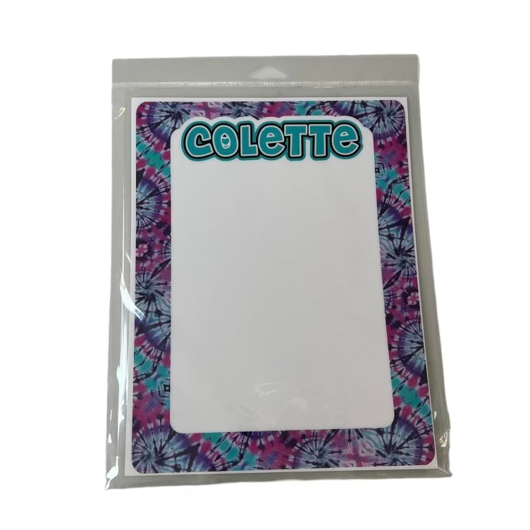 Sample Sale - Colette - Dry Erase Board