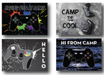 Camper Postcard Pack - Video Game Controllers