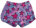 Pajama Shorts (girls) - Swirly Stars