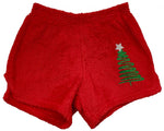 Pajama Shorts (girls) - Christmas Tree
