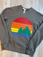 Camp Sunset Crew Sweatshirt