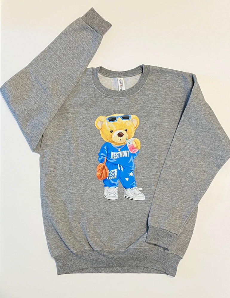 Sample Sale - Camp Westmont - Bear - Crew Sweatshirt