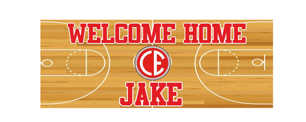 Welcome Home Banner - Basketball