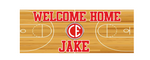 Welcome Home Banner - Basketball