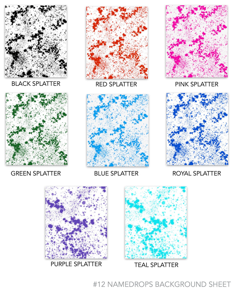 Large Junk Box - Namedrops Patterns