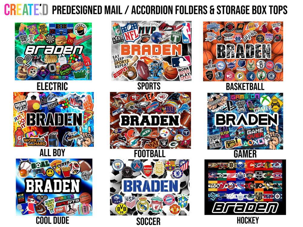 Sublimated Custom Football - Choose a Pattern