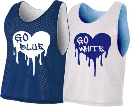 Drippy Heart Reversible Jersey