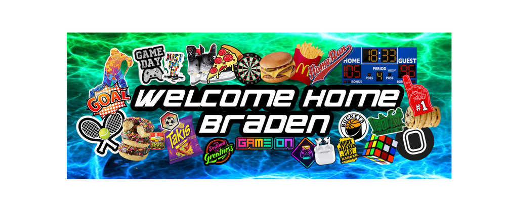 Welcome Home Banner - Electric