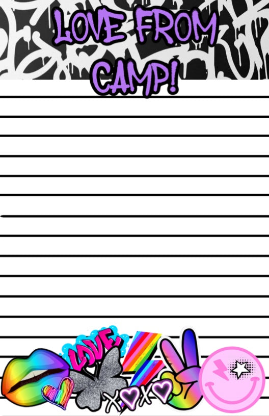 Graffiti News from Camp Notepad