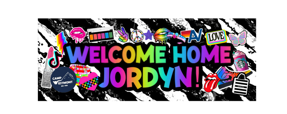 Welcome Home Banner - Trendy Tween