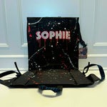 Sample Sale - Sophie - Painted & Splattered "Crazy Creek" Chair