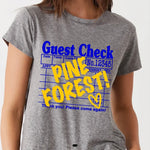 Camp Guest Check Tee or Cut Tank