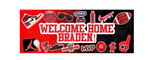 Welcome Home Banner - Boy Camp Color Collage