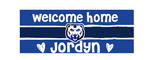 Welcome Home Banner - Logo'd with Hearts