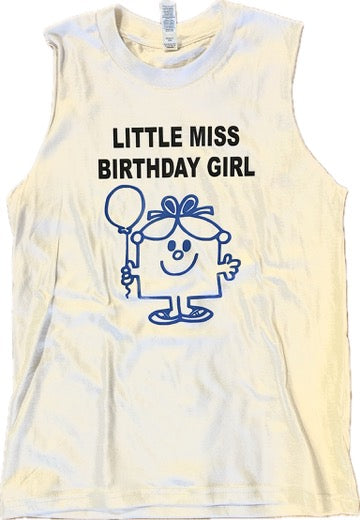 Little Miss Birthday Girl Tank or Tee