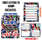 First Letter Cards - Sneakers