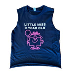 Little Miss (Age) Birthday Tank or Tee