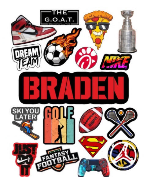 Dream Team Sticker Sheet