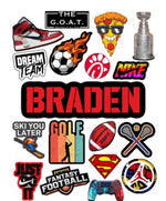 Dream Team Sticker Sheet