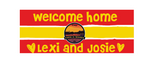 Welcome Home Banner - Logo'd with Hearts