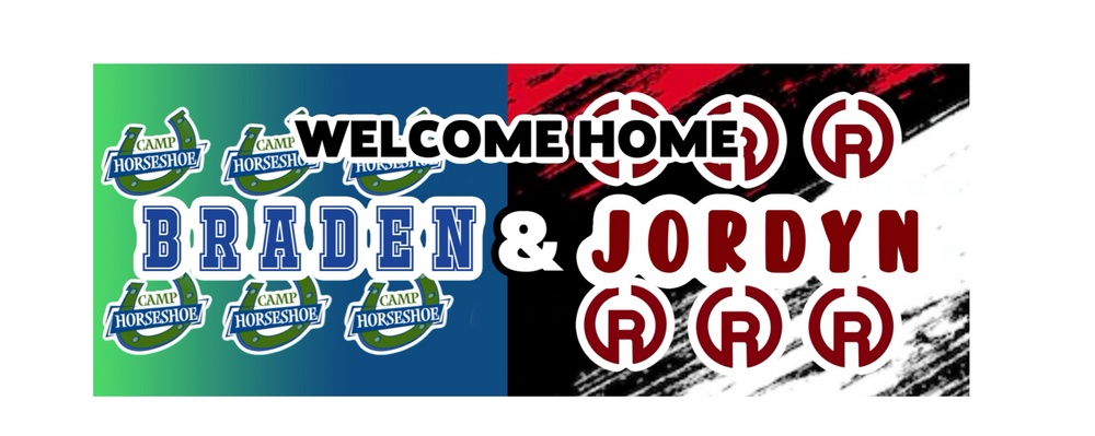 Welcome Home Banner - Split Logo