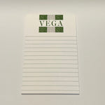 Sample Sale - Vega - Striped Notepad