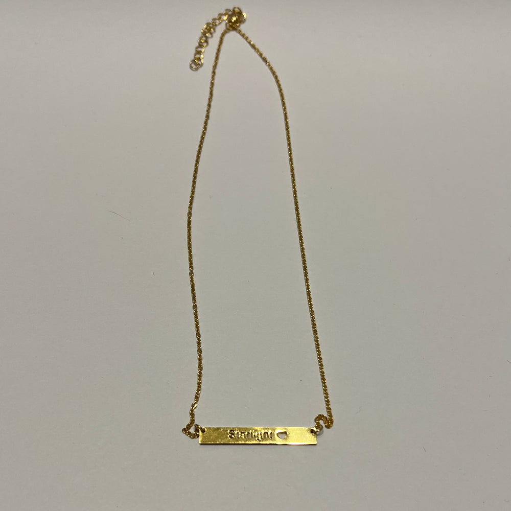 Sample Sale - Starlight - Camp Bar Necklace