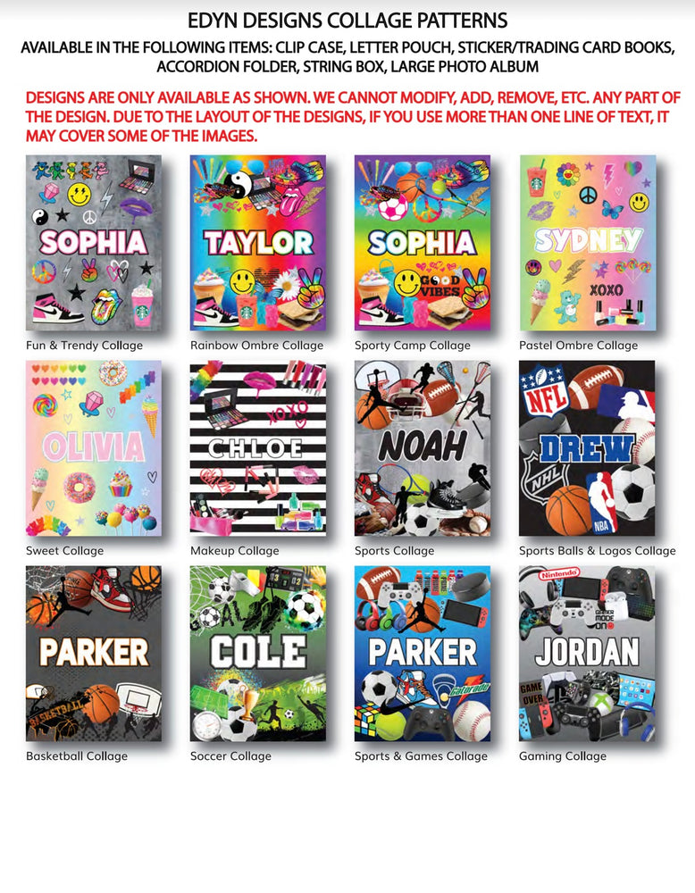 Edyn Designs Sticker Book - Choose Your Pattern