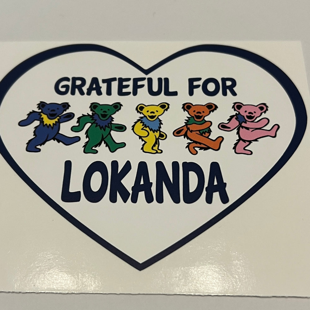 Sample Sale - Lokanda - Grateful for Dancing Bears Decal