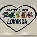Sample Sale - Lokanda - Grateful for Dancing Bears Decal