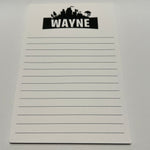 Sample Sale - Wayne - Striped Notepad