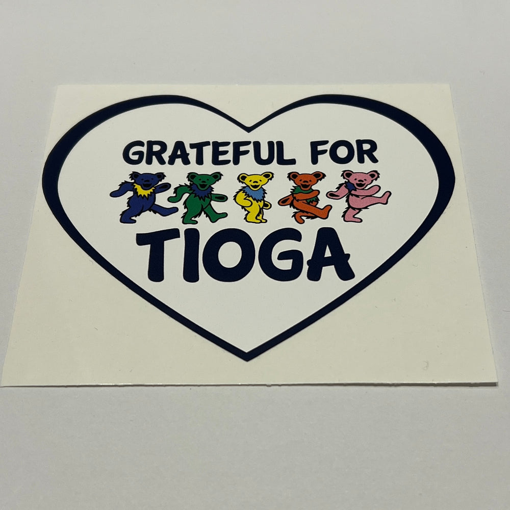 Sample Sale - Tioga - Grateful for Dancing Bears Decal