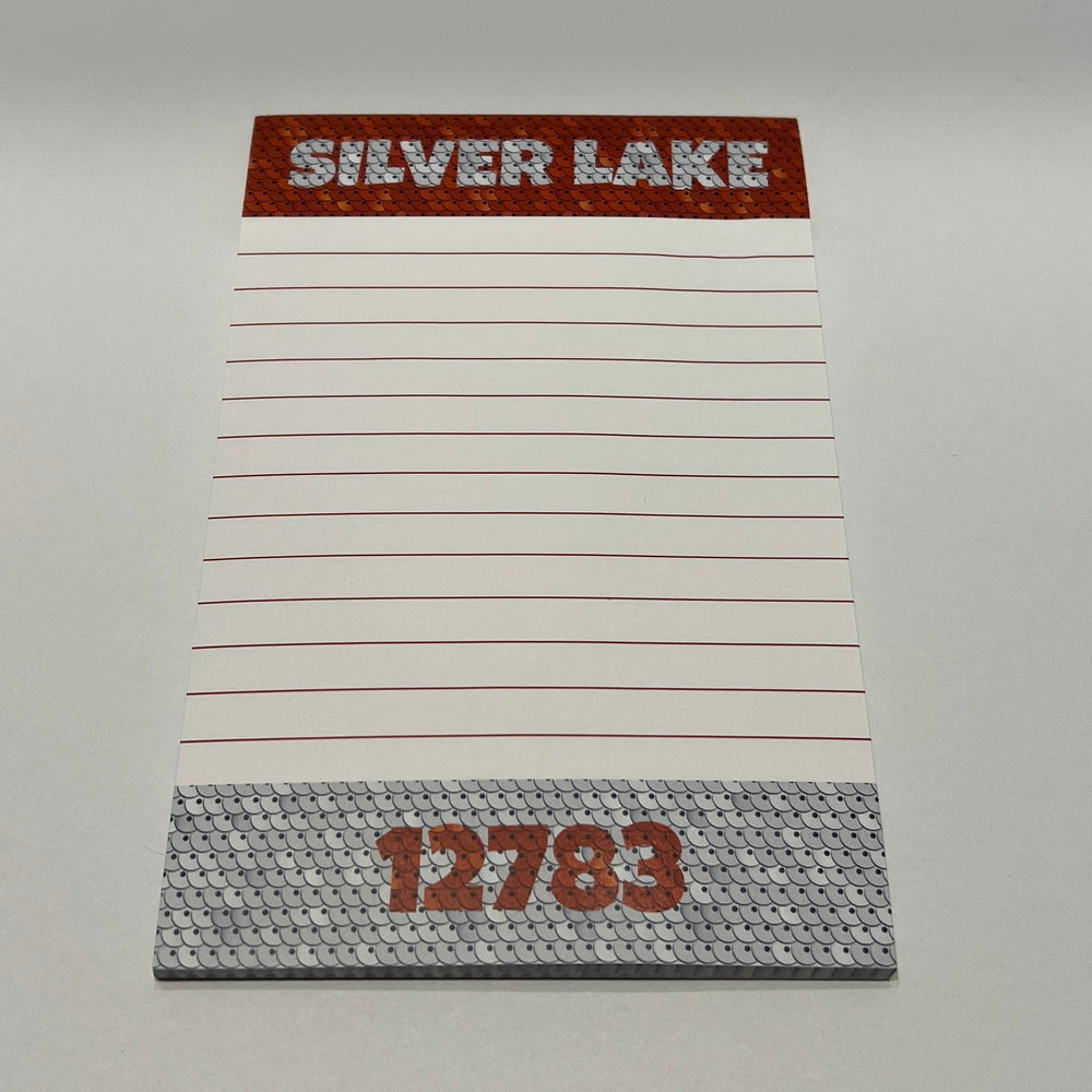 Sample Sale - Silver Lake - Striped Notepad