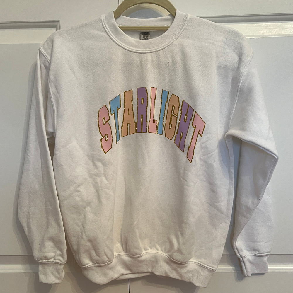 Sample Sale - Starlight - White Sweatshirt