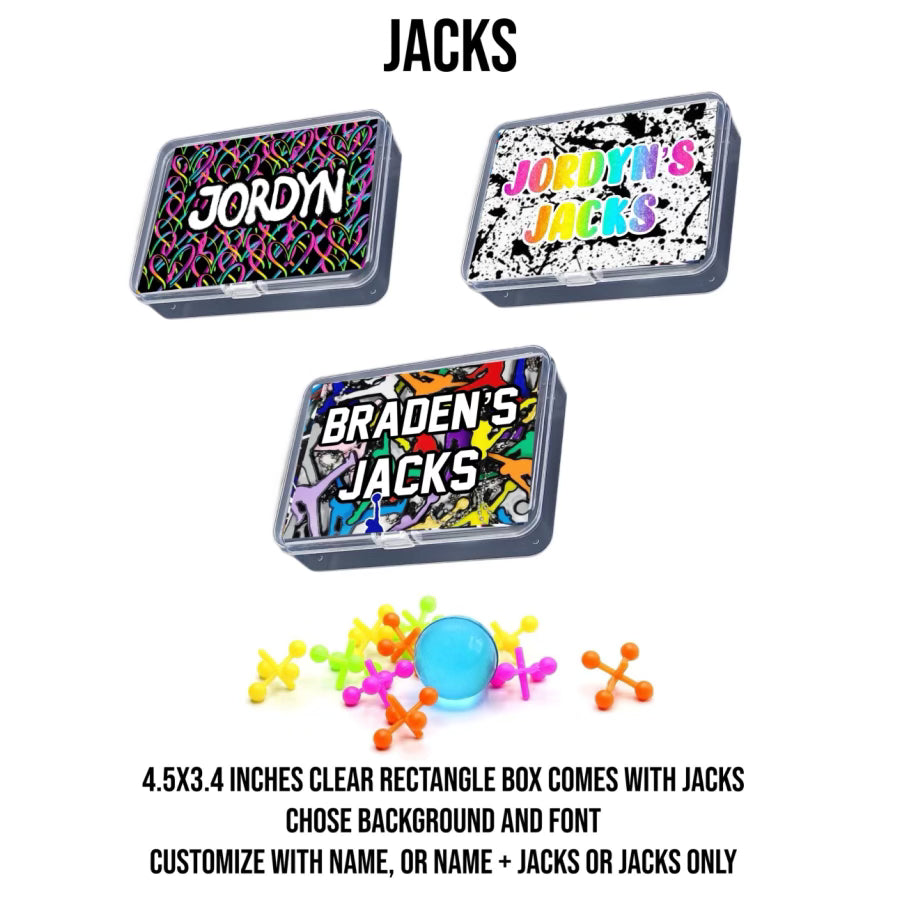 Jacks Box + Jacks - by Create'd