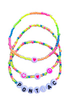 Neon Beaded Bracelet