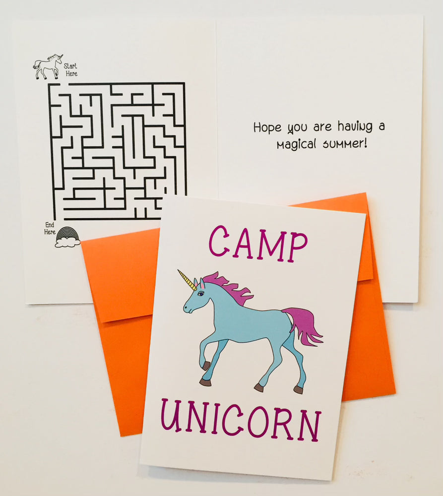 Card from Home - Camp Unicorn