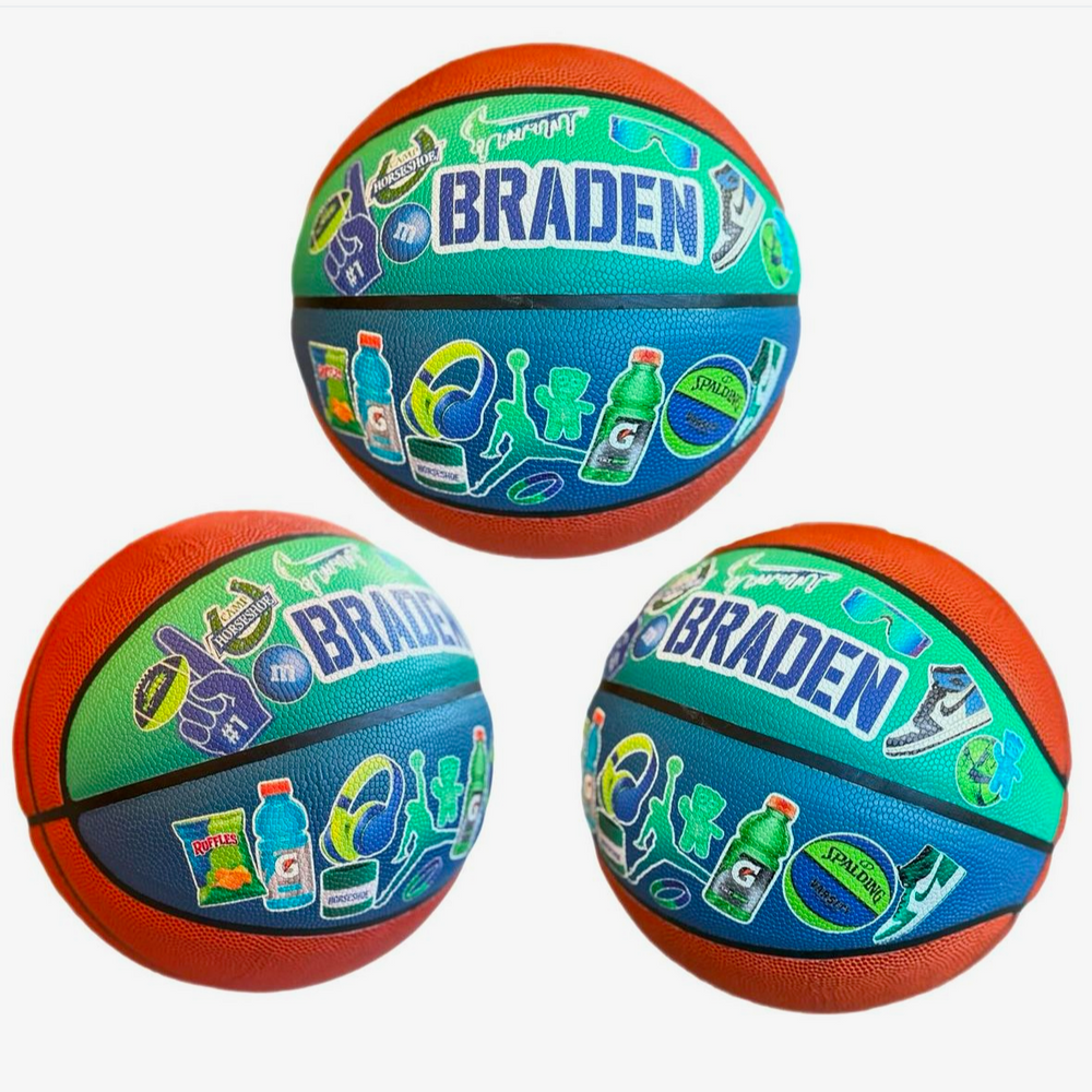 Sublimated Custom Basketball - Choose a Pattern