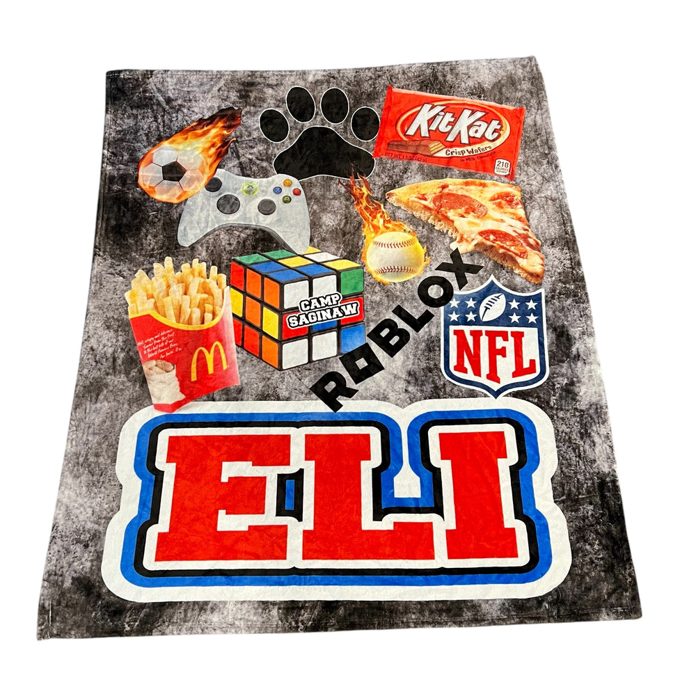 Sample Sale - Eli - Camp Saganaw - Favorite Things Blanket