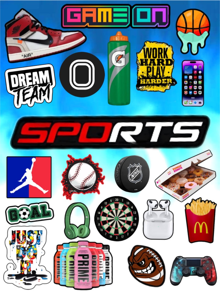 Sticker Greeting Cards - Sports