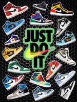 Sticker Greeting Cards - Just do It