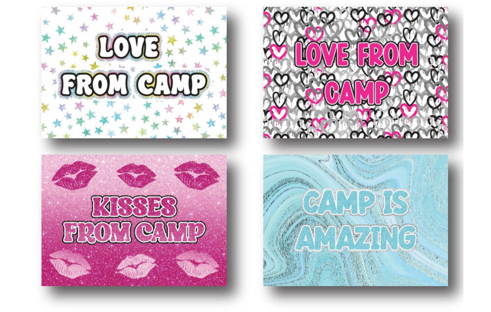 Camper Postcard Pack - Love & Sparkle