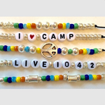 5 Strand Generic Rainbow Camp Bracelets