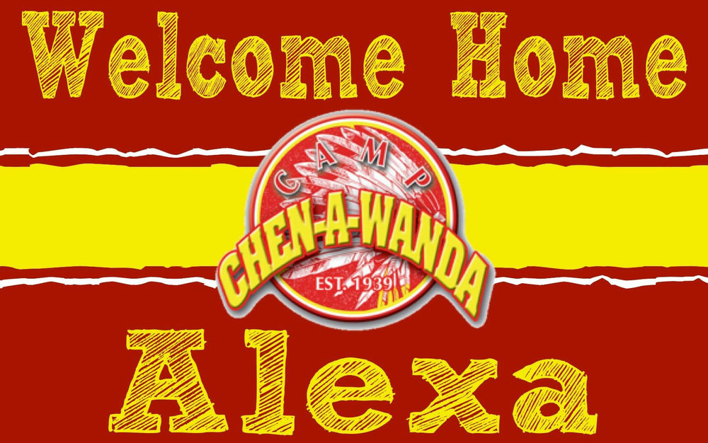 Welcome Home Banner - Logo'd Original
