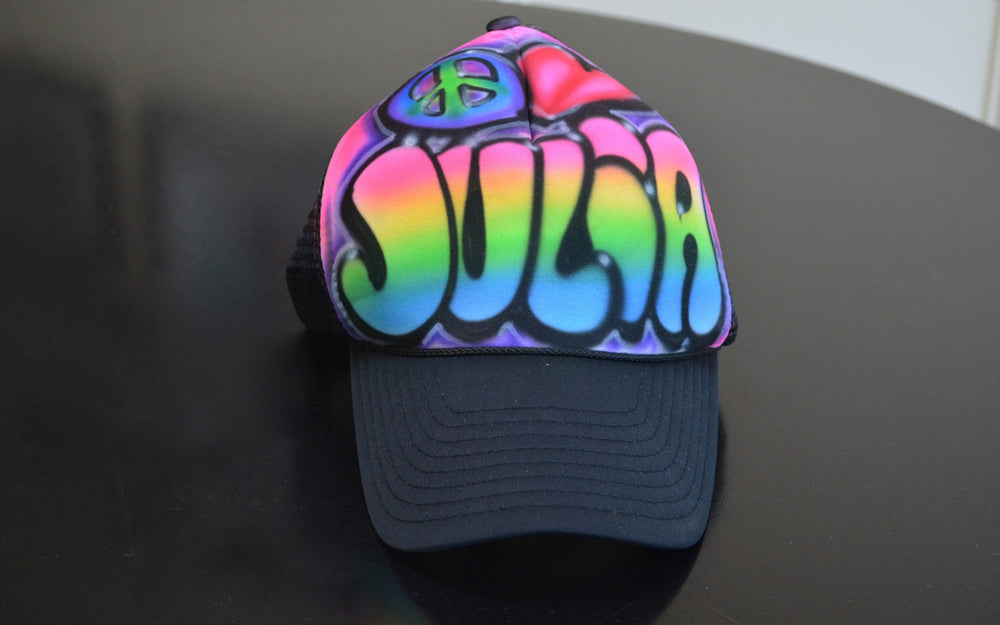 Airbrushed Hat