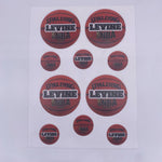 Sample Sale - Levine - Basketball Decals