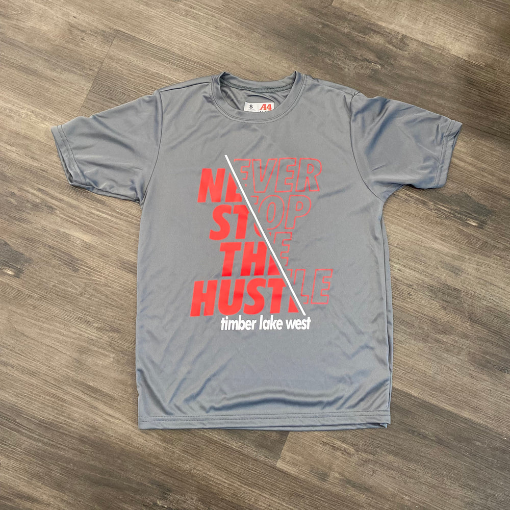Sample Sale - Timber Lake West - Never Stop The Hustle Tee